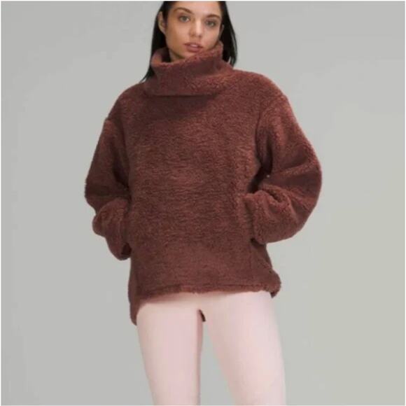 Lululemon Warmth Restore Long Pullover in Smoky Topaz 6 - Picture 1 of 7